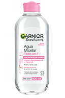 Tubo de crema facial clásica Garnier Skin Active, envase blanco con detalles verdes